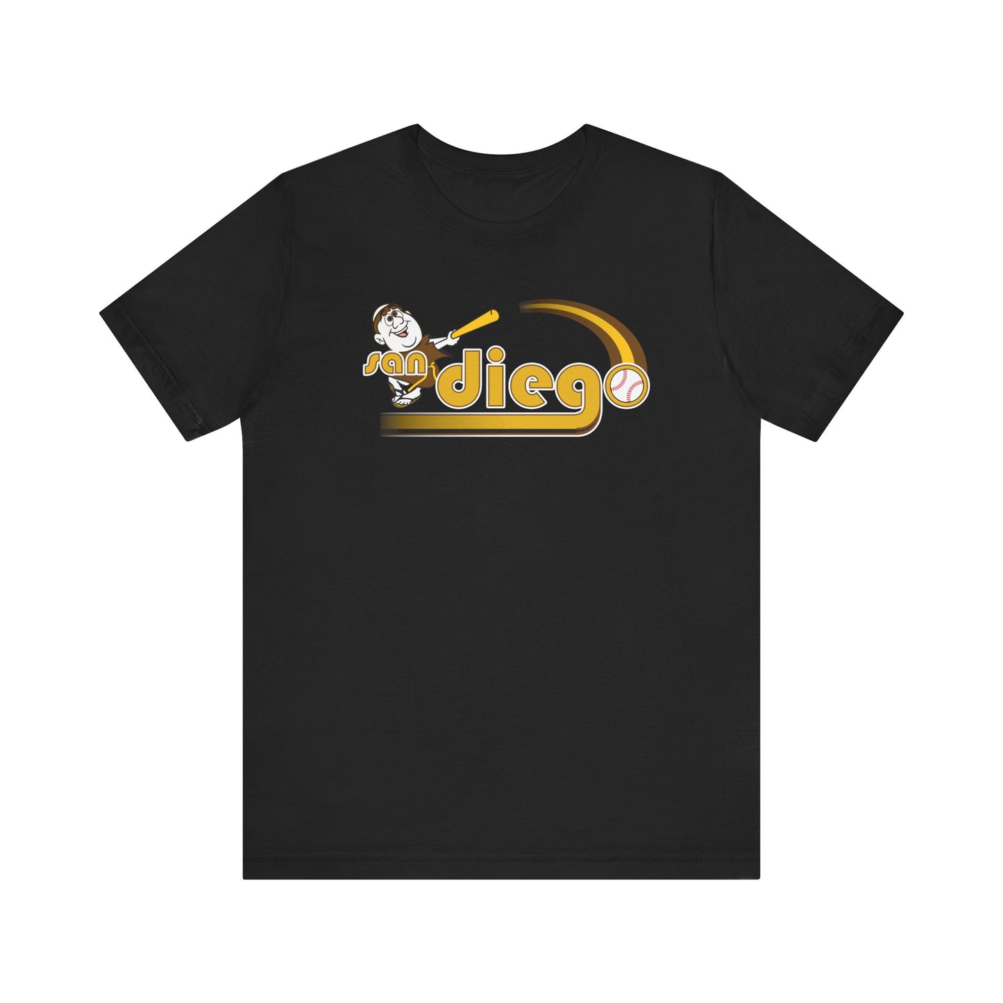 San Diego! (Padres fan art) - Unisex Jersey Short Sleeve Tee