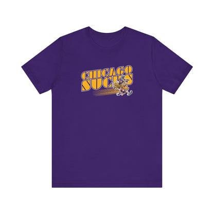 Chicago Sucks (for Minnesota Vikings fans) - Unisex Jersey Short Sleeve Tee