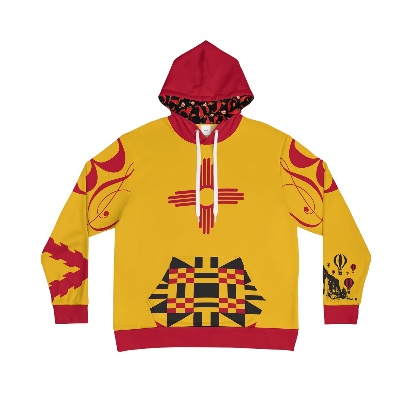 New Mexico S8S - Men's Hoodie (AOP)