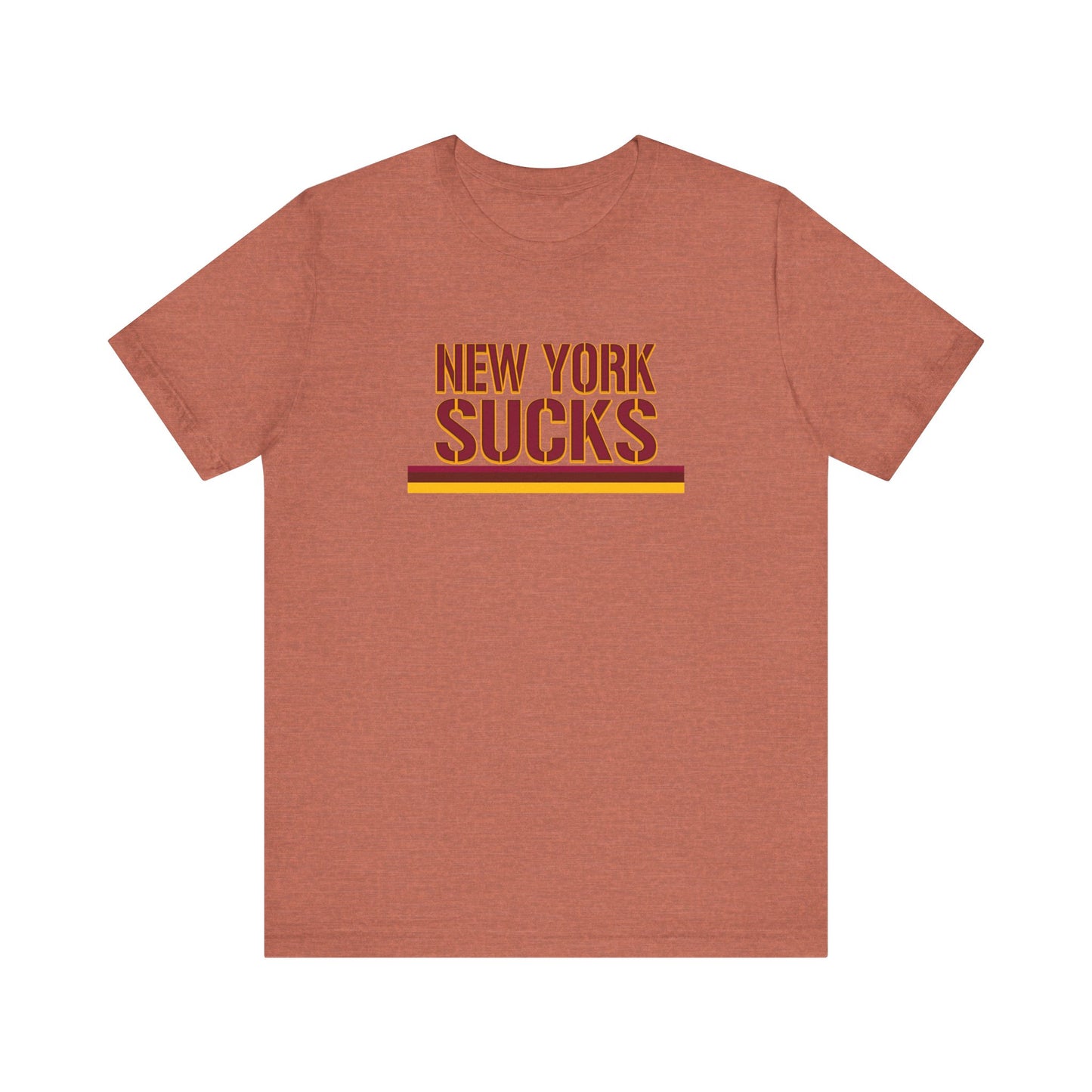 The New York Jieyents Suck! (for DC fans) - Unisex Jersey Short Sleeve Tee