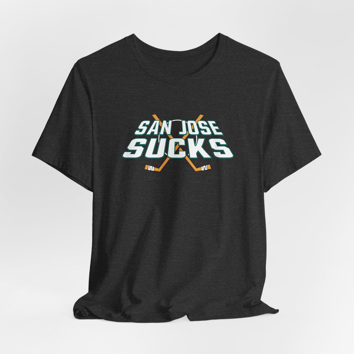 San Jose Sucks (Anaheim fans) - Unisex Jersey Short Sleeve Tee