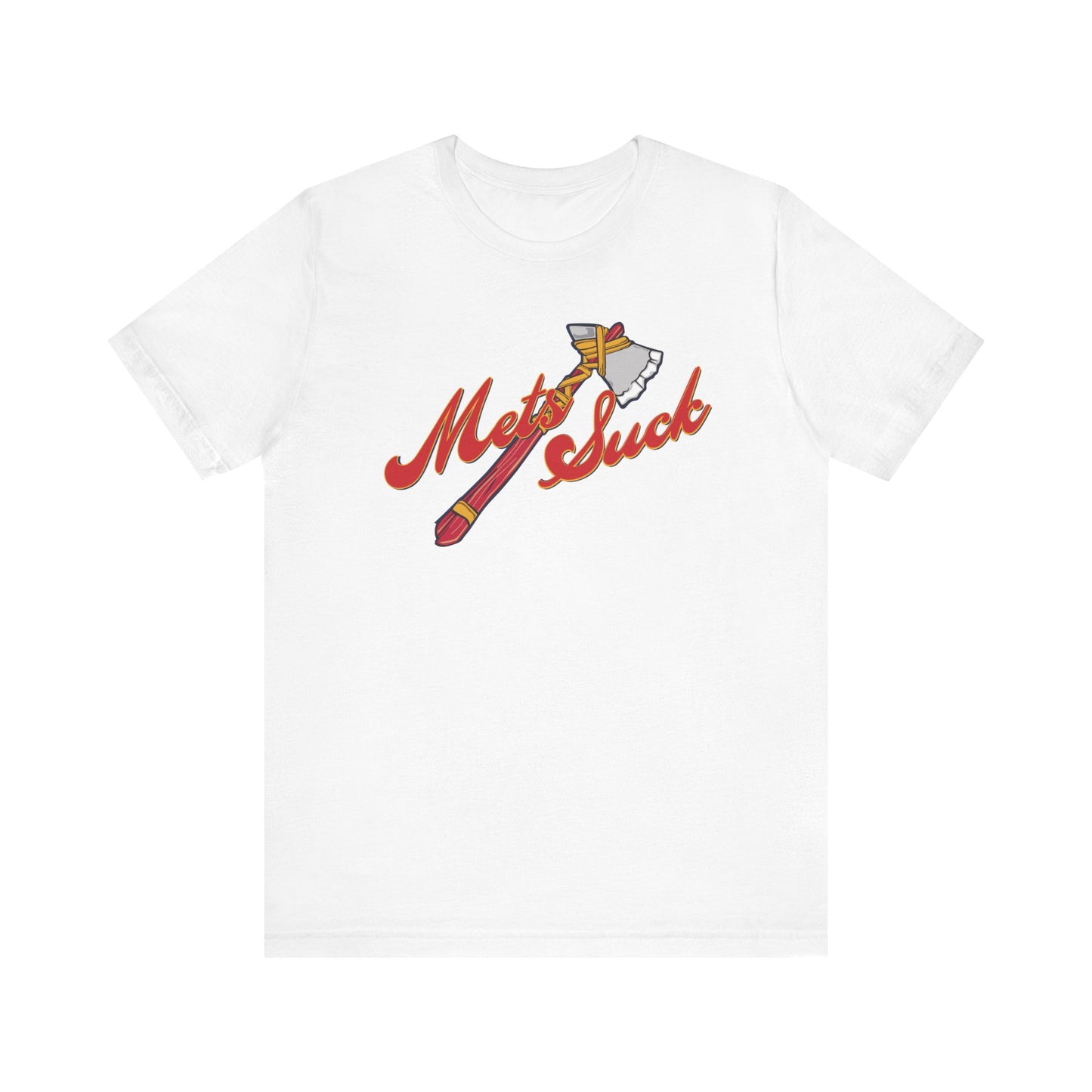 The Metros Suck (for Atlanta Braves fans) - Unisex Jersey Short Sleeve Tee