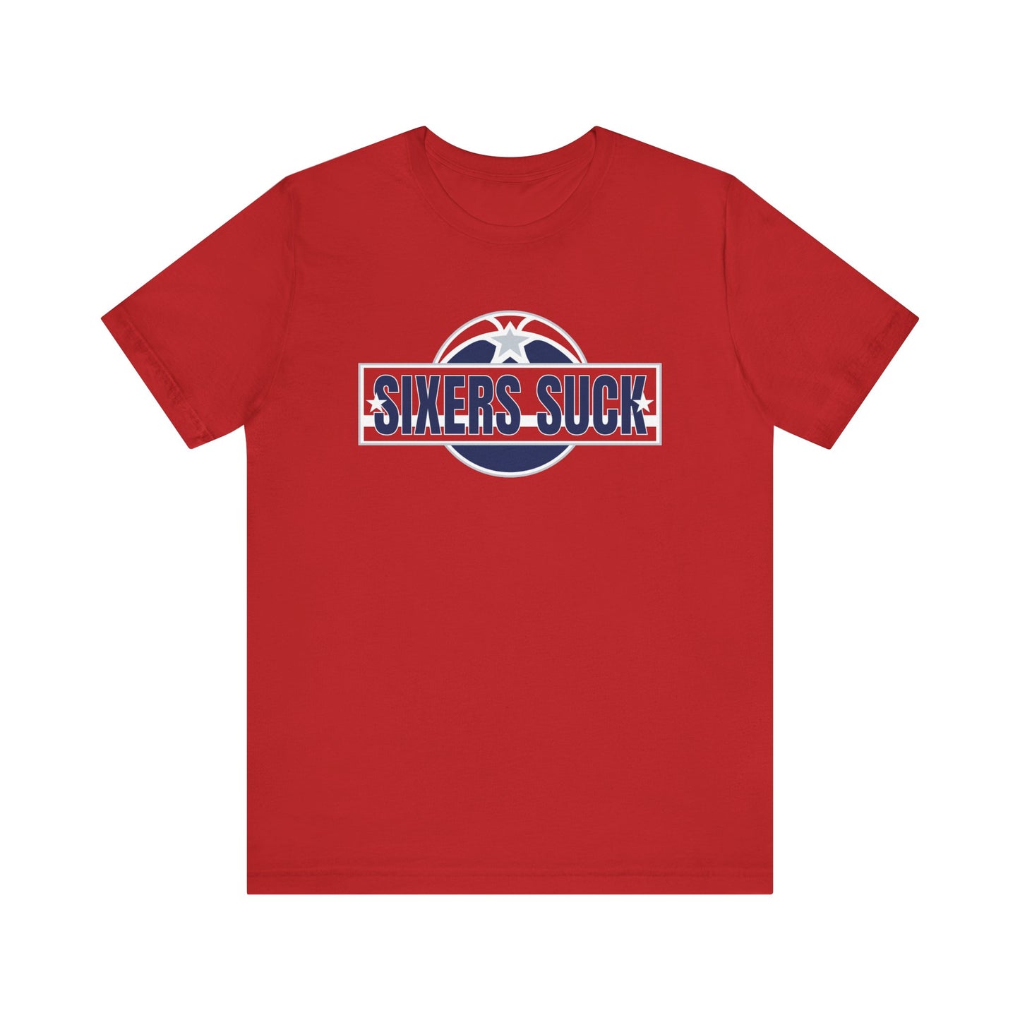 6ers Suck (for DC fans) - Unisex Jersey Short Sleeve Tee