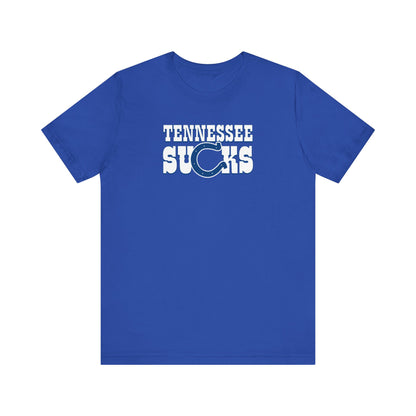 Tennis See Sux (for Indianapolis fans) - Unisex Jersey Short Sleeve Tee