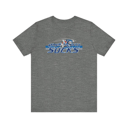 Minnesota Sux (for Detroit fans) - Unisex Jersey Short Sleeve Tee