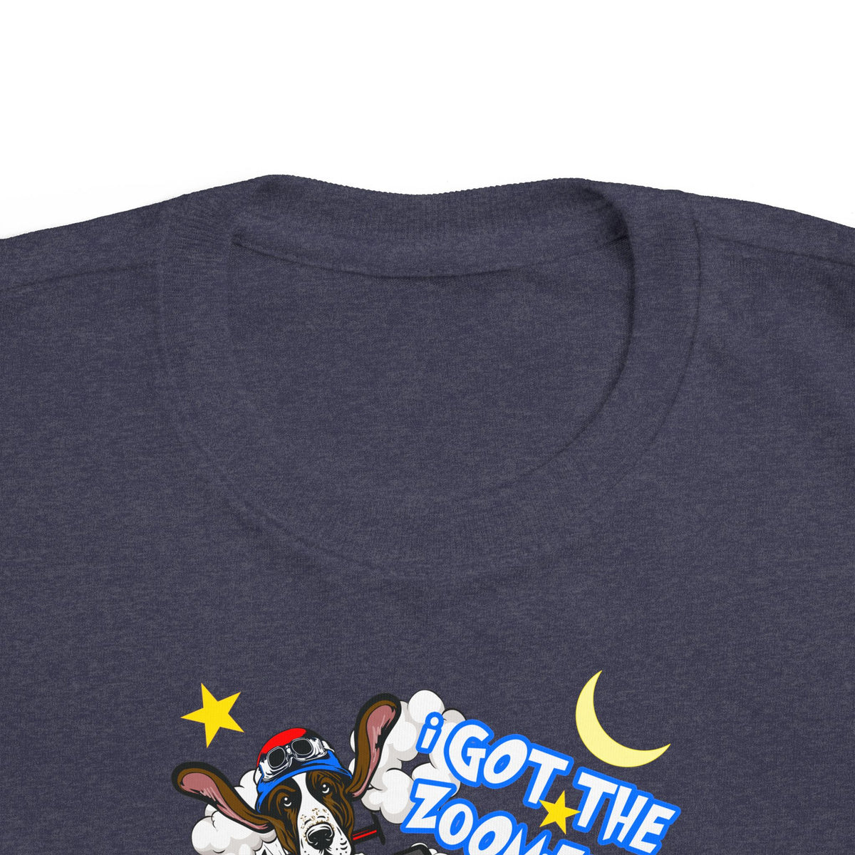 'I Got The Zoomies' Basset Hound In A Racecar - Toddler Tee