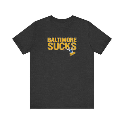 Blackbirds of Maryland (for Pittsburgh fans) - Unisex Jersey Short Sleeve Tee