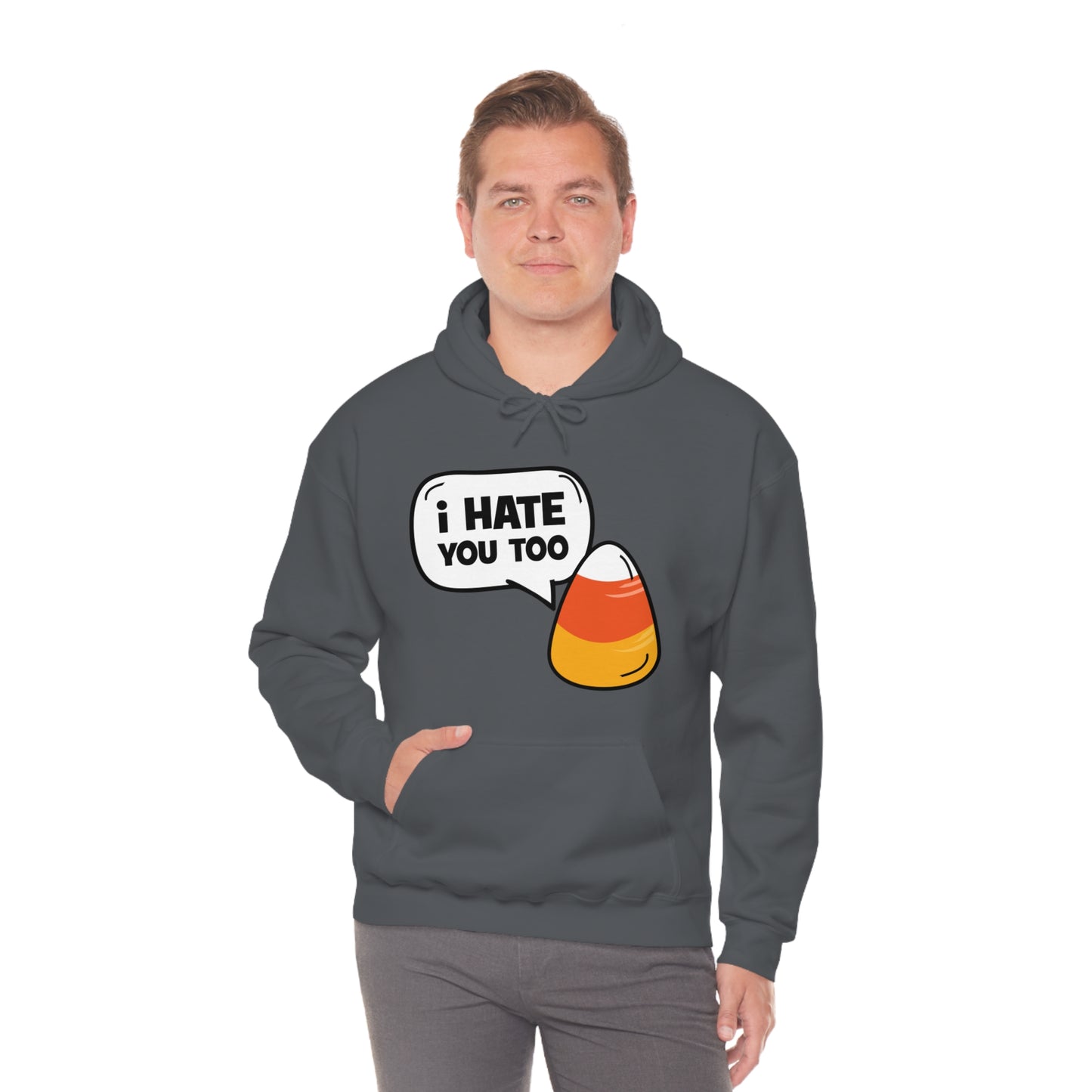 Candy Corn Halloween - Unisex Heavy Blend™ Hooded Sweatshirt