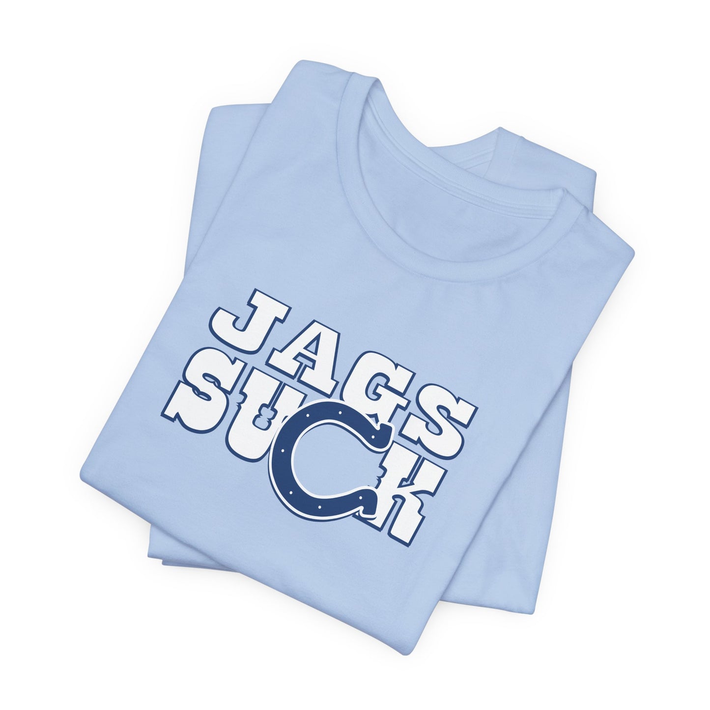Jacksonville Sux (for Indianapolis fans) - Unisex Jersey Short Sleeve Tee