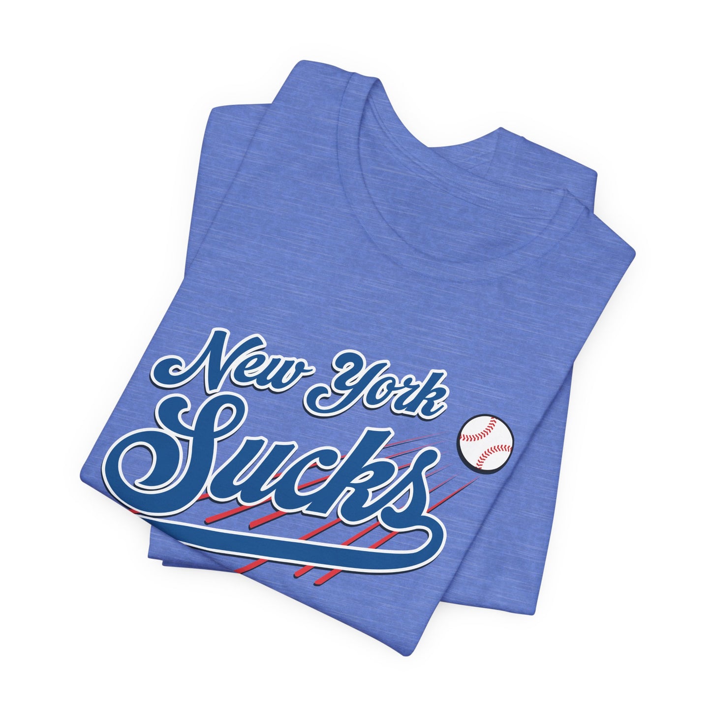 New York Sucks (for L.A. fans) - Unisex Jersey Short Sleeve Tee