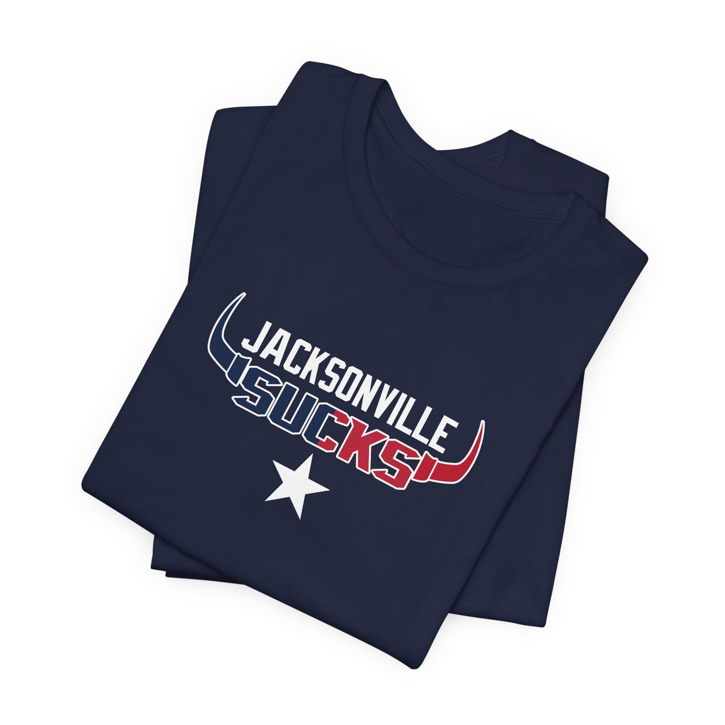 Jax Sux (for Houston fans) - Unisex Jersey Short Sleeve Tee