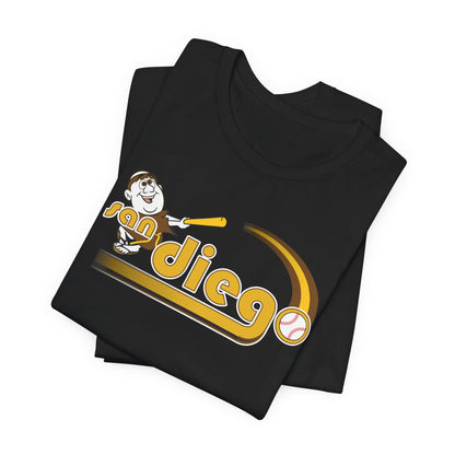 San Diego! (Padres fan art) - Unisex Jersey Short Sleeve Tee