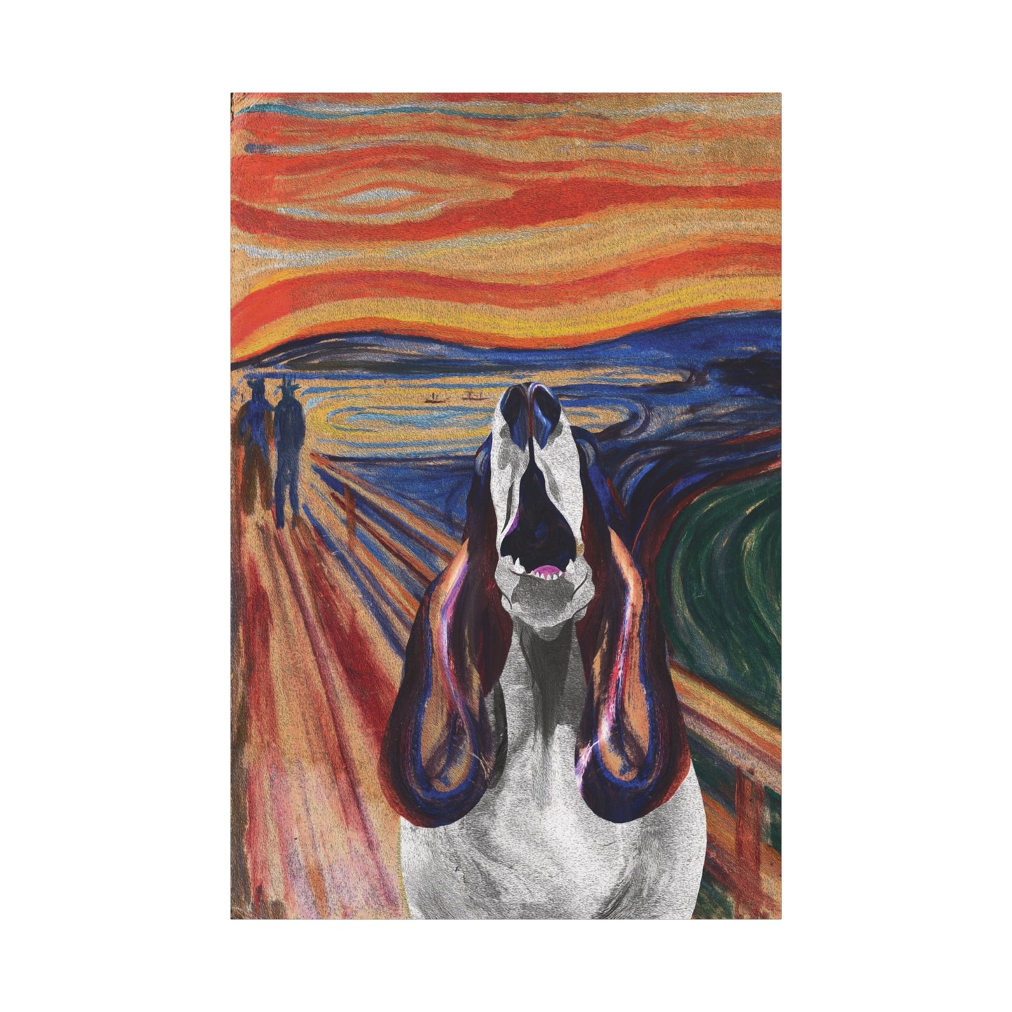 The Howl (The Scream, Basset Hound Parody) - Perfect for Animal Lovers