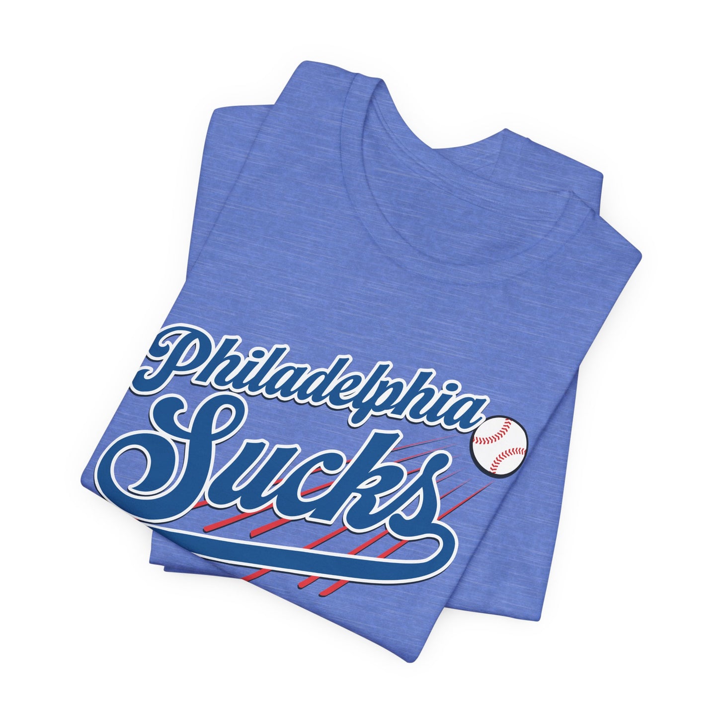 Philadelphia Sucks (for L.A. fans) - Unisex Jersey Short Sleeve Tee