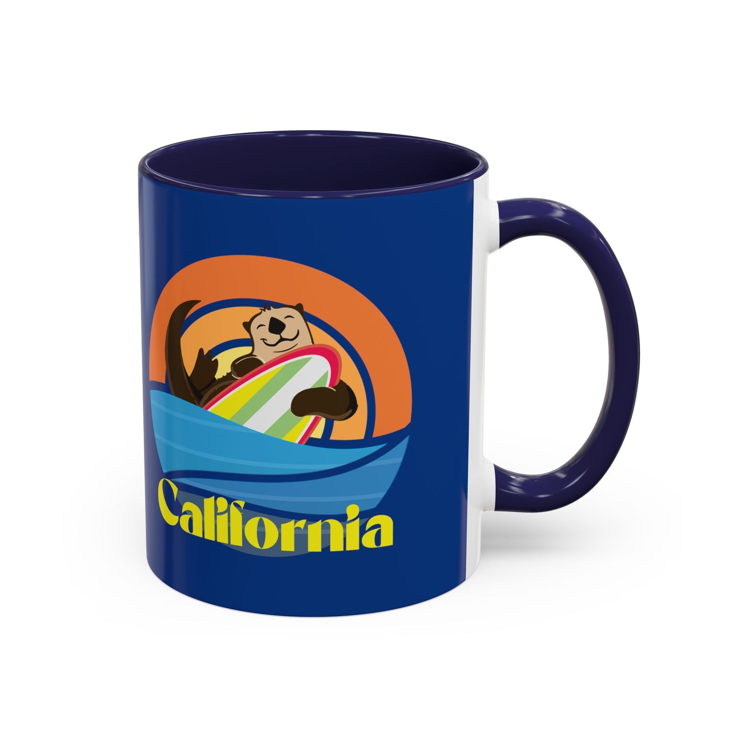 Board Bandit in honor of Sea Otter #841 - Accent Coffee Mug, 11oz