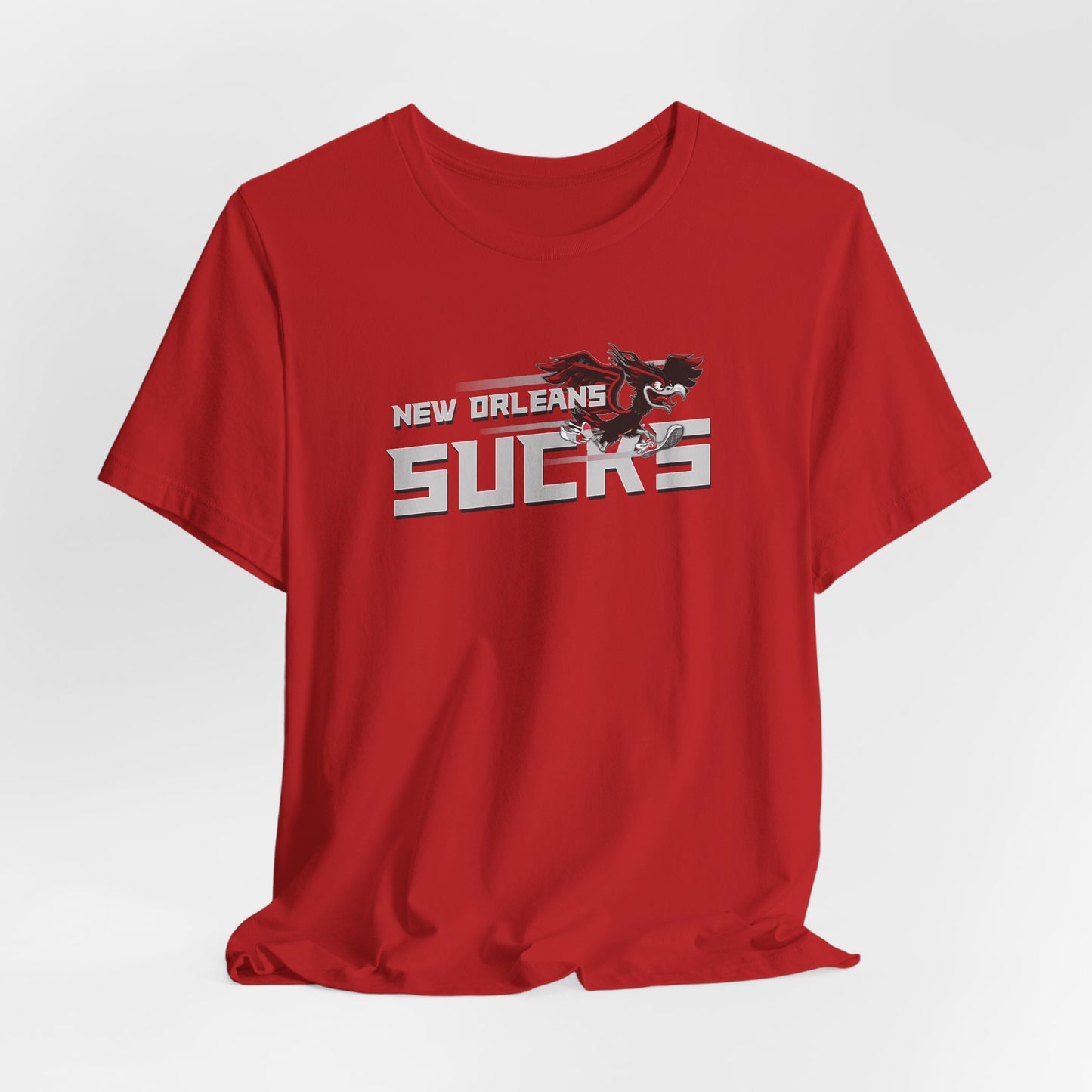 New Orleans Sucks (for Atlanta fans) - Unisex Jersey Short Sleeve Tee