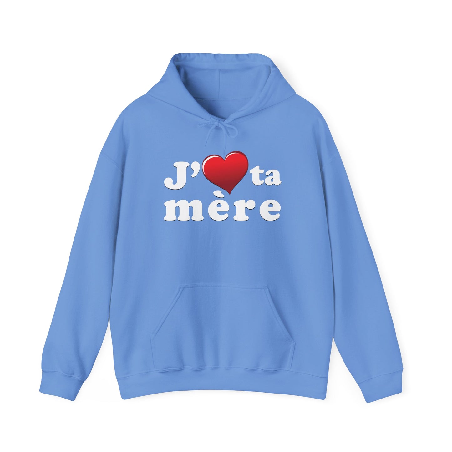 J' ♥ te mère - Unisex Heavy Blend™ Hooded Sweatshirt