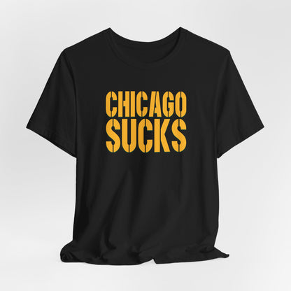 Chicago Sucks (for Green Bay fans) - Unisex Jersey Short Sleeve Tee
