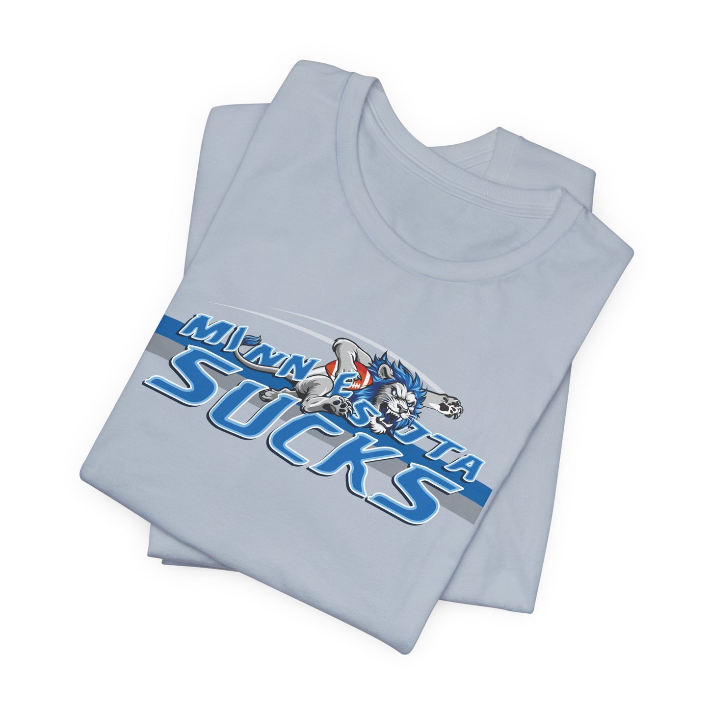 Minnesota Sux (for Detroit fans) - Unisex Jersey Short Sleeve Tee