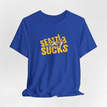 Seattle Sucks (for Los Angeles fans) - Unisex Jersey Short Sleeve Tee