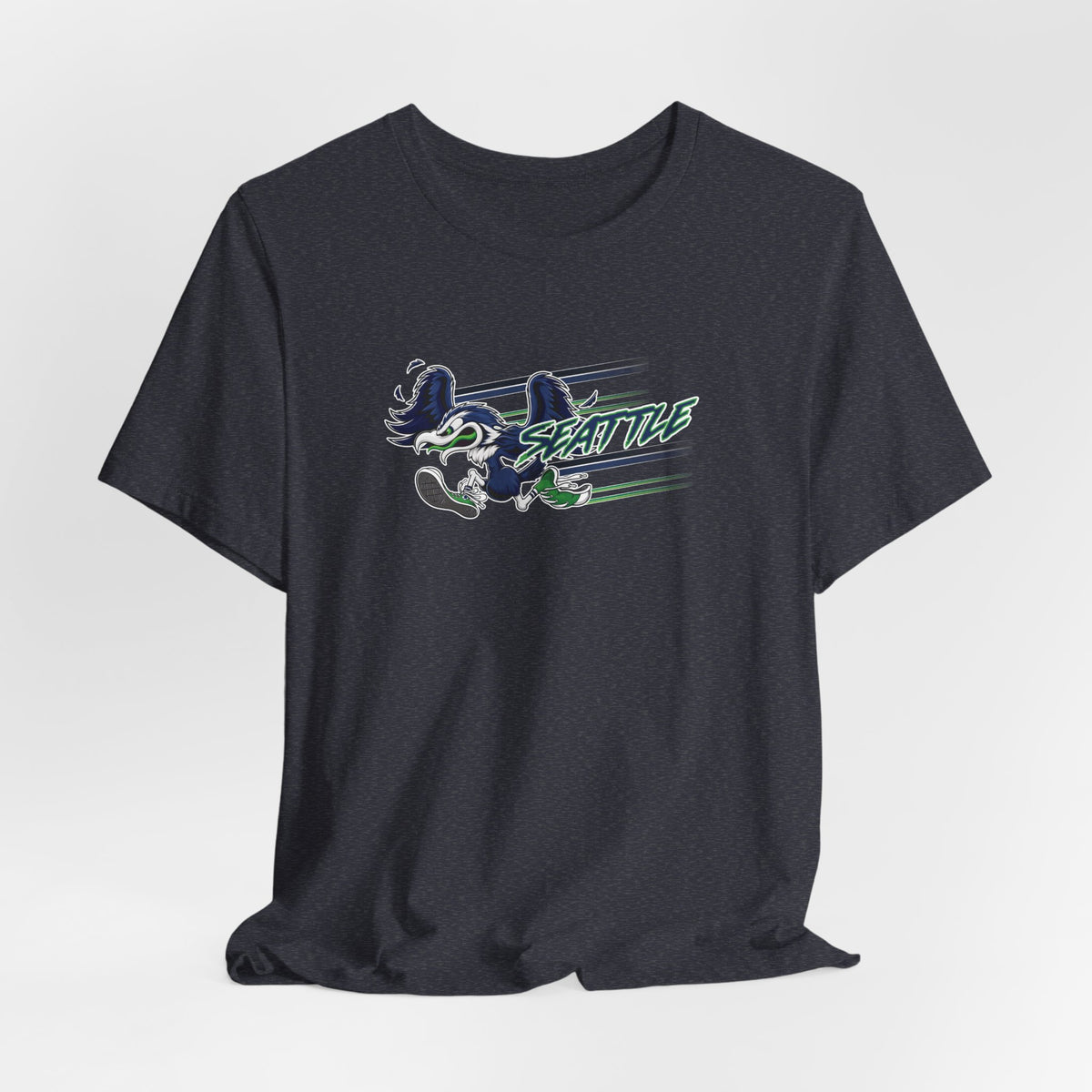 Gas Pump Seahawk (for Seattle fans) - Unisex Jersey Short Sleeve Tee