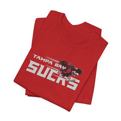 Tampa Bay Sucks (for Atlanta fans) - Unisex Jersey Short Sleeve Tee