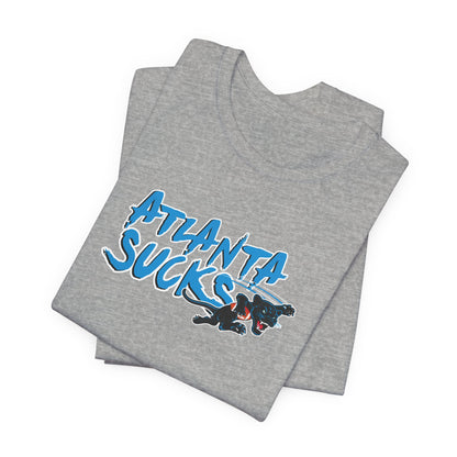 Hotlanta Sucks (for Carolina fans) - Unisex Jersey Short Sleeve Tee