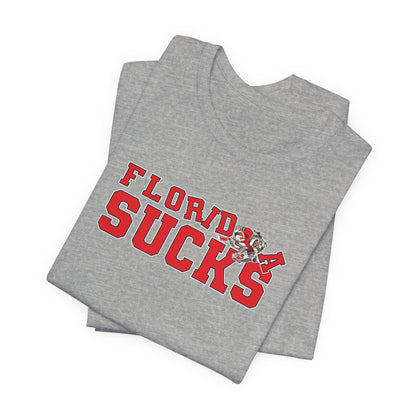 Florida Sucks (for Georgia fans) - Unisex Jersey Short Sleeve Tee
