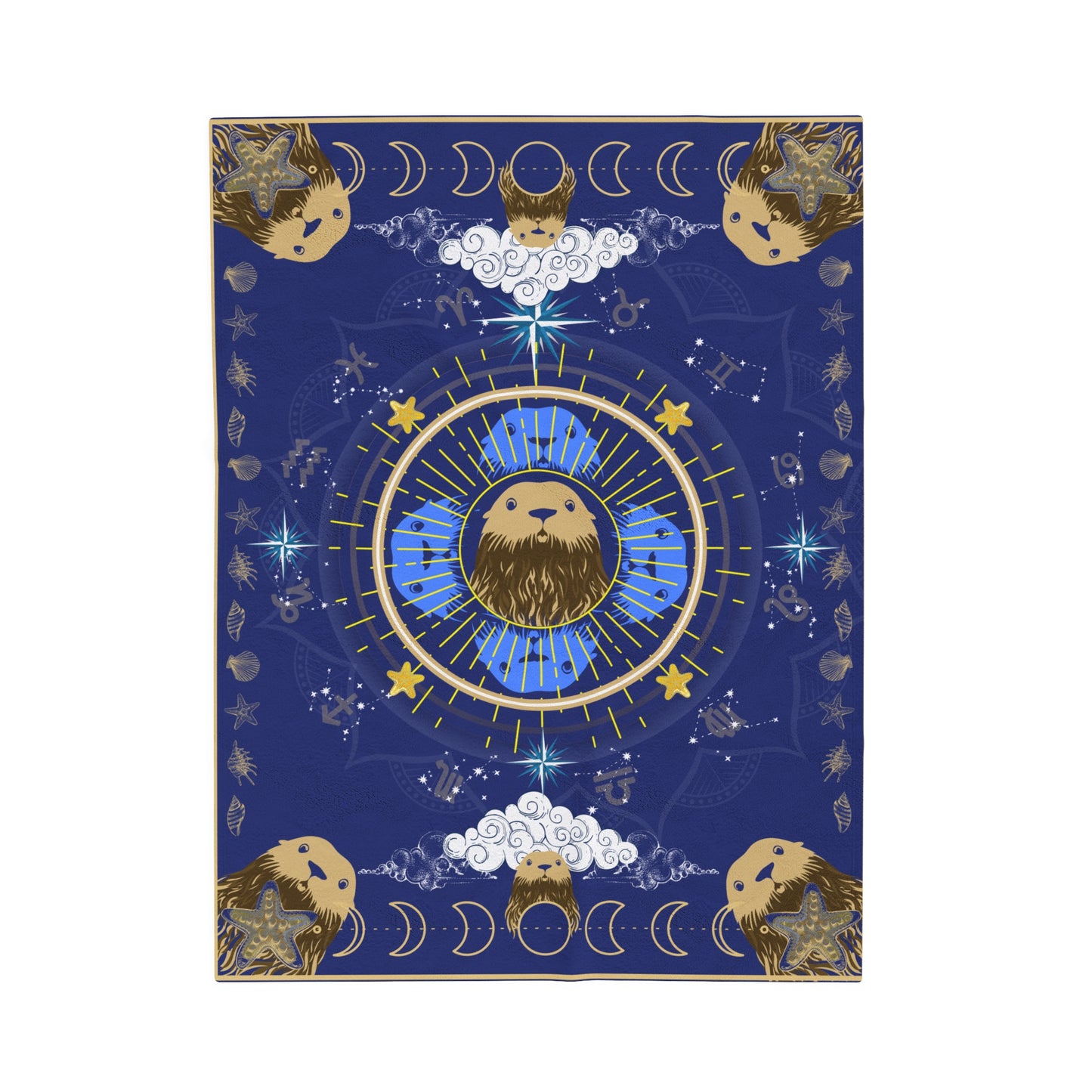 Mystic Sea Otter (2023) - Velveteen Plush Blanket