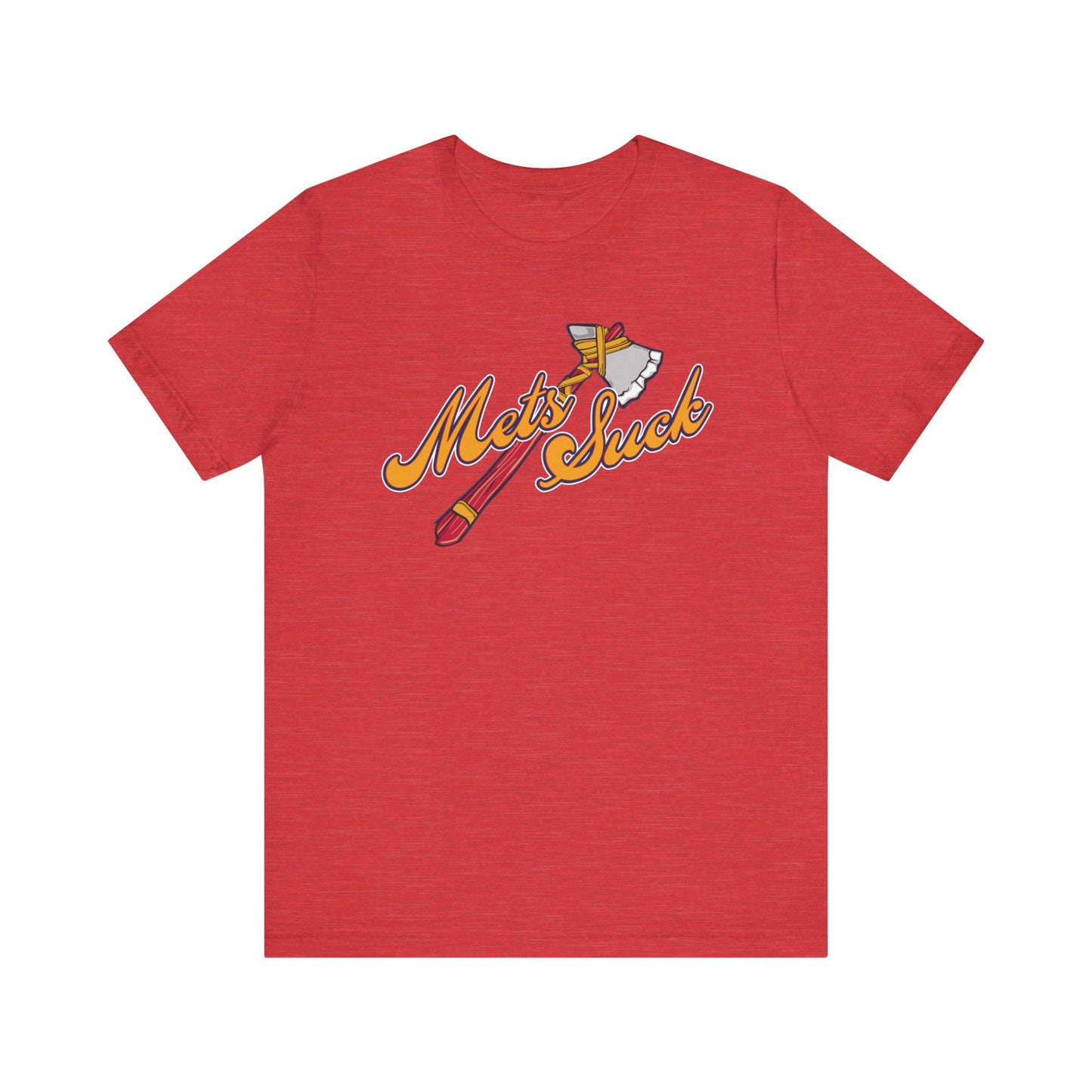The Metros Suck (for Atlanta Braves fans) - Unisex Jersey Short Sleeve Tee