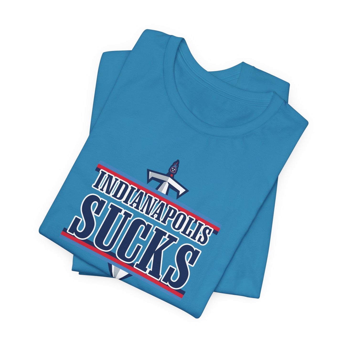 Indianapolis Suck (for Tennessee fans) - Unisex Jersey Short Sleeve Tee