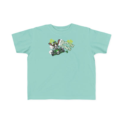 'I Got The Zoomies' Basset Hound In A Racecar - Toddler Tee