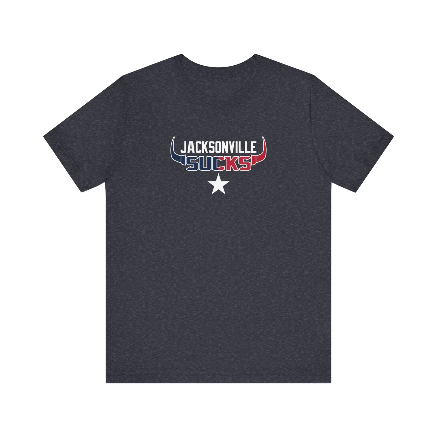 Jax Sux (for Houston fans) - Unisex Jersey Short Sleeve Tee