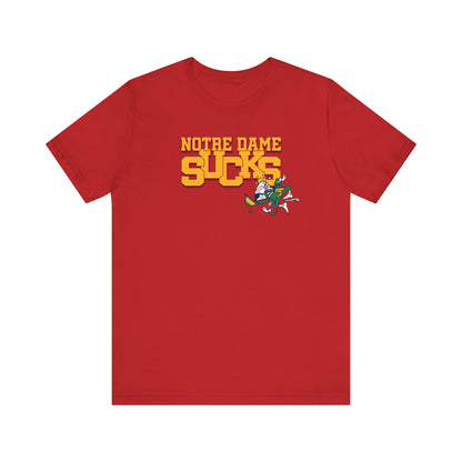 That Notre Leprechaun Team Sucks - Unisex Jersey Short Sleeve Tee