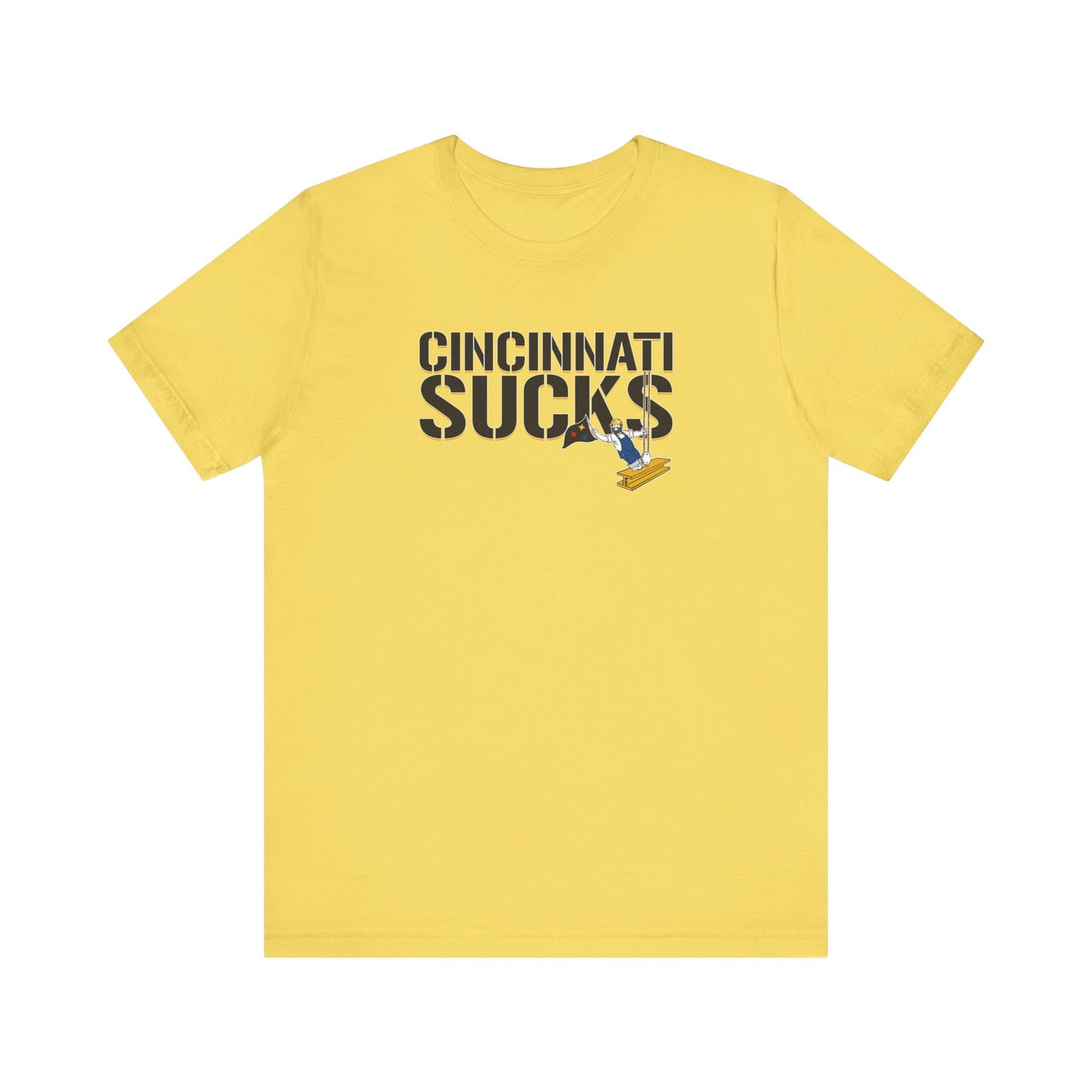 Cincy Sucks (for Pittsburgh fans) - Unisex Jersey Short Sleeve Tee