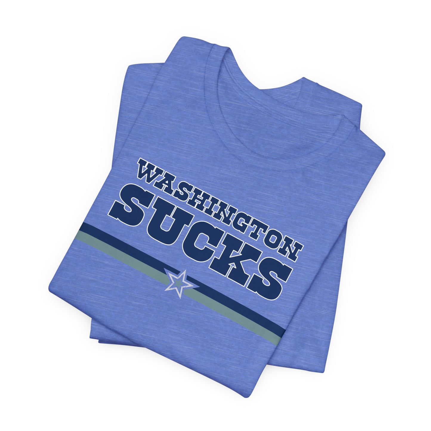 DC Sucks! (for Dallas fans) - Unisex Jersey Short Sleeve Tee