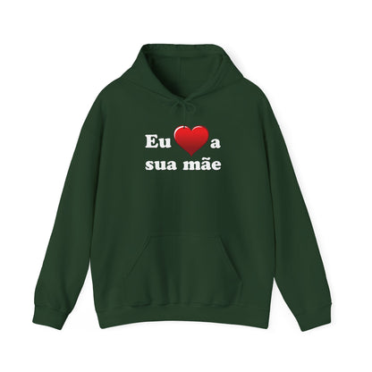 Eu ♥ a sua mãe - Unisex Heavy Blend™ Hooded Sweatshirt