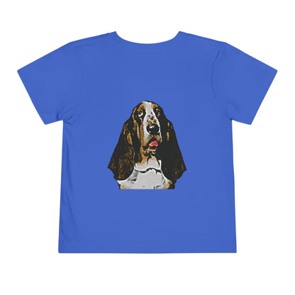 Basset Hound Pop Art - Toddler Tee