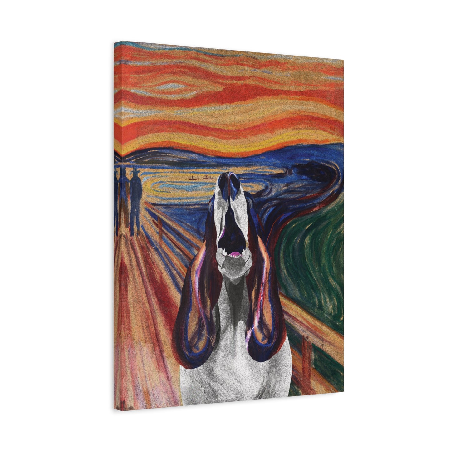The Howl (The Scream, Basset Hound Parody) - Perfect for Animal Lovers