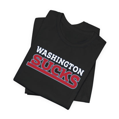 DC Sucks (for New York fans) - Unisex Jersey Short Sleeve Tee