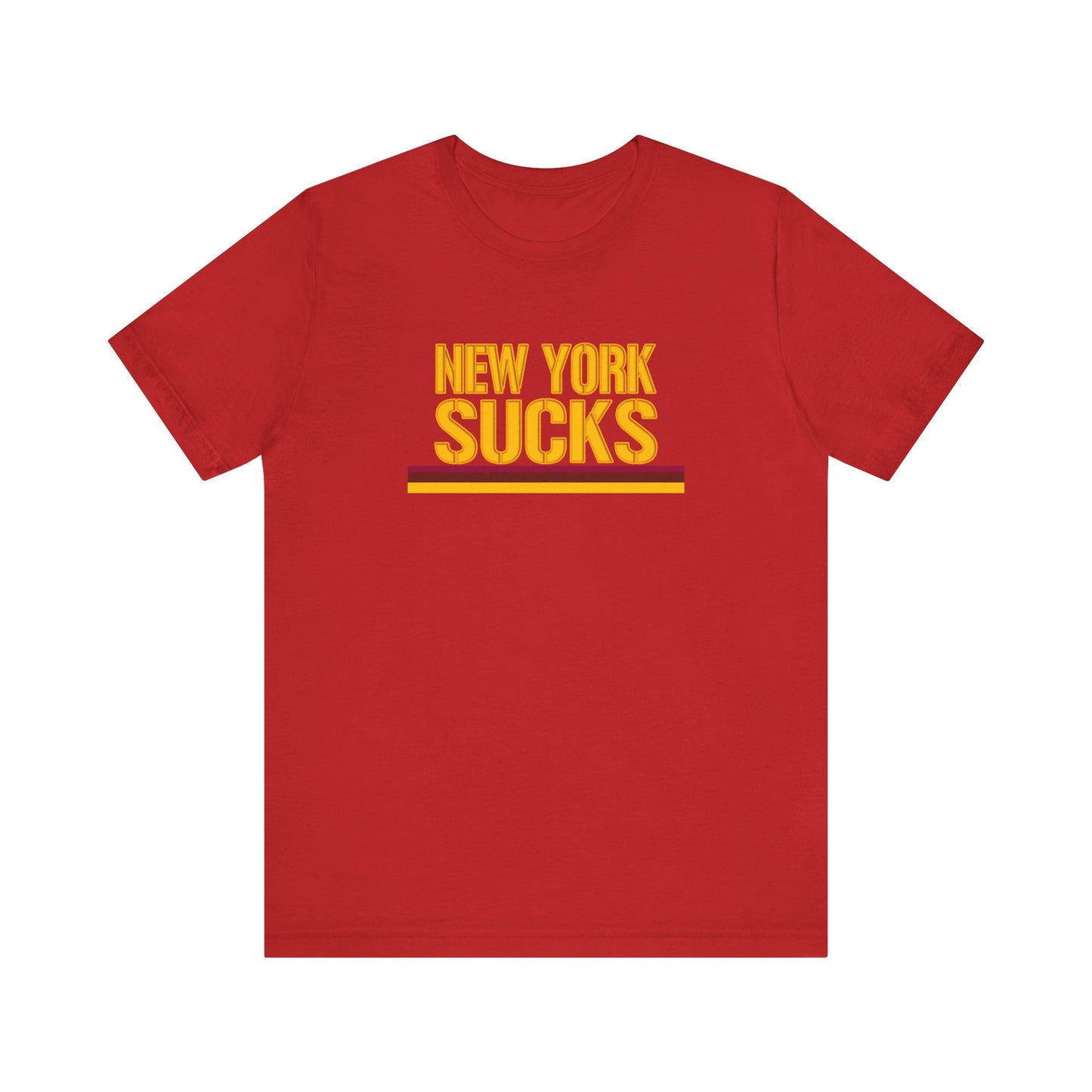 The New York Jieyents Suck! (for DC fans) - Unisex Jersey Short Sleeve Tee