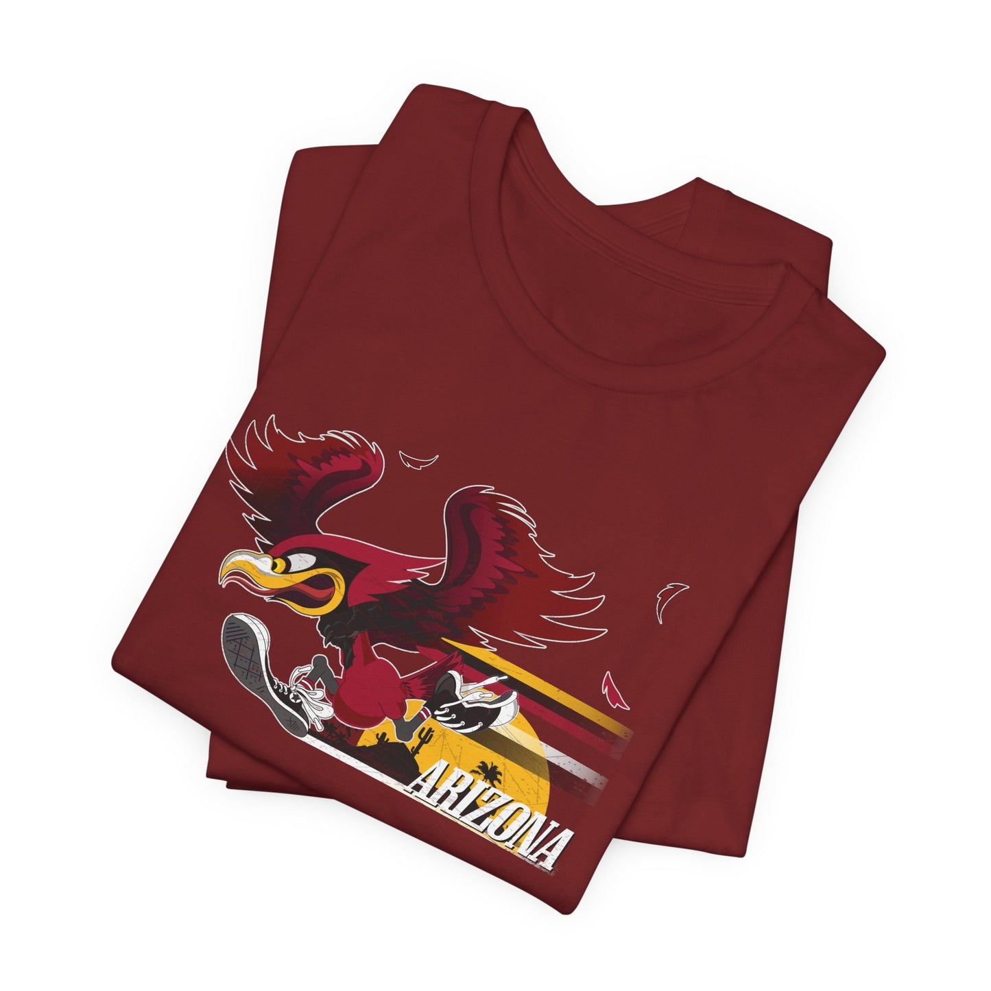 Gas Pump Cardinal (for Arizona fans) - Unisex Jersey Short Sleeve Tee