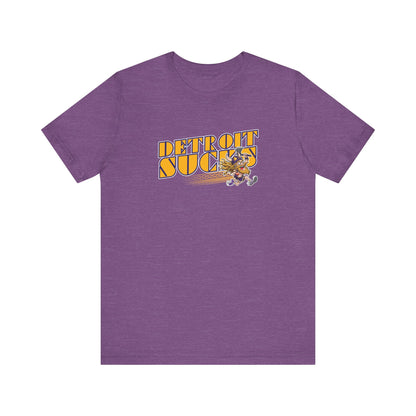 Detroit Sucks (for Minnesota fans) - Unisex Jersey Short Sleeve Tee