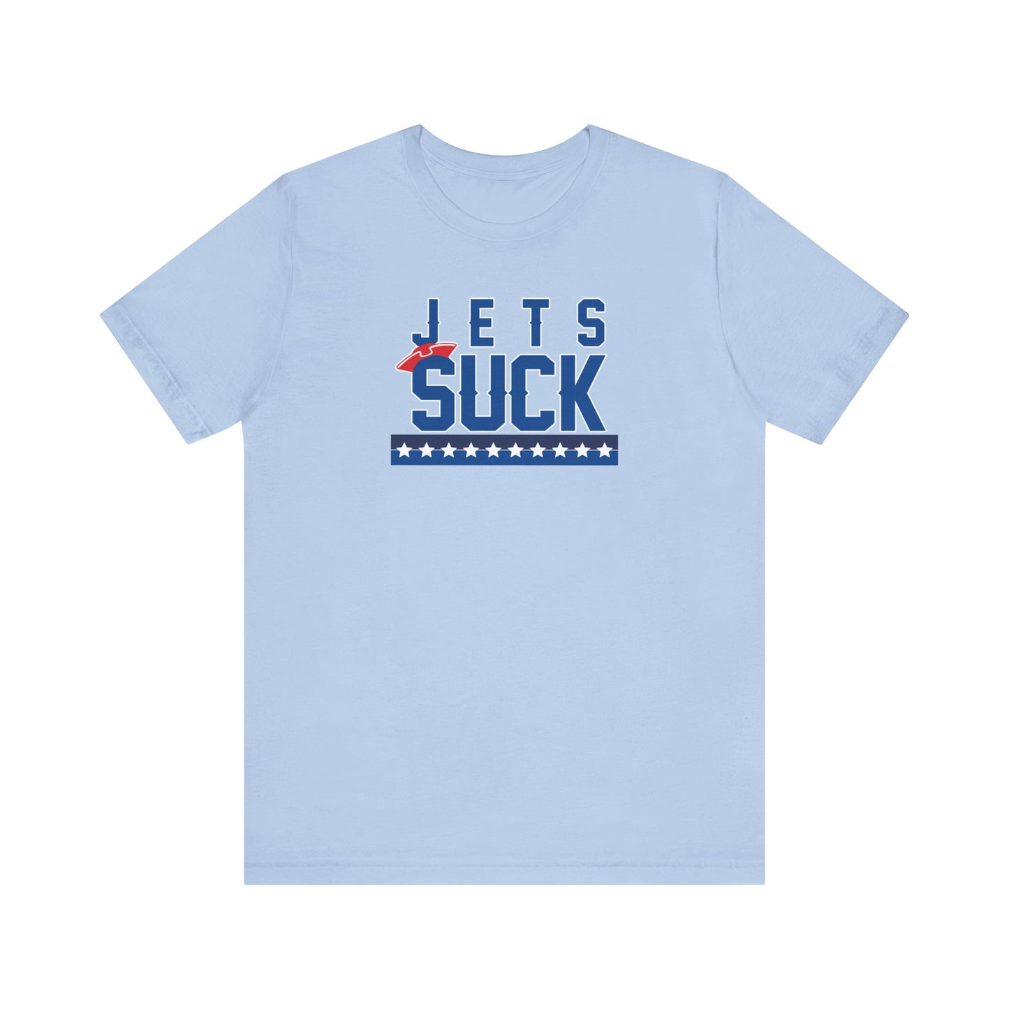 I hate jets (for New England fans) - Unisex Jersey Short Sleeve Tee