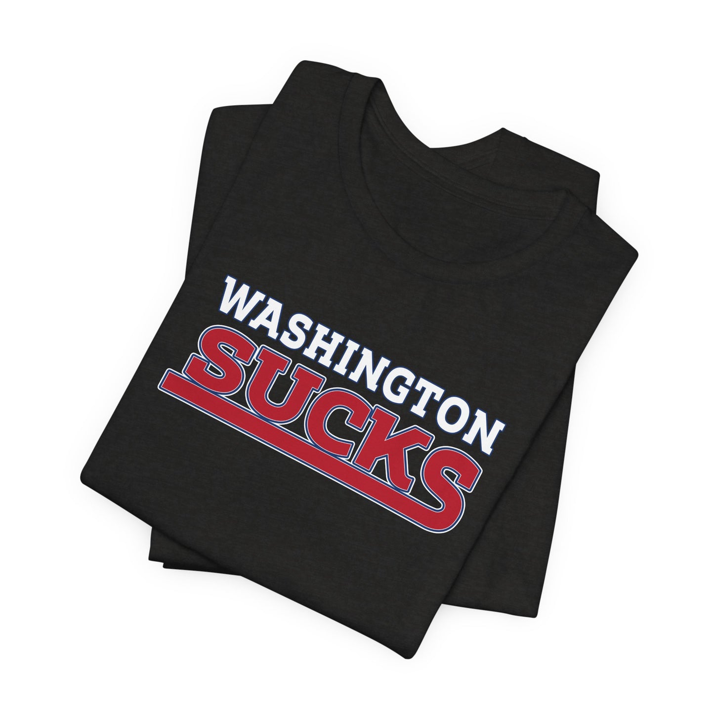 DC Sucks (for New York fans) - Unisex Jersey Short Sleeve Tee