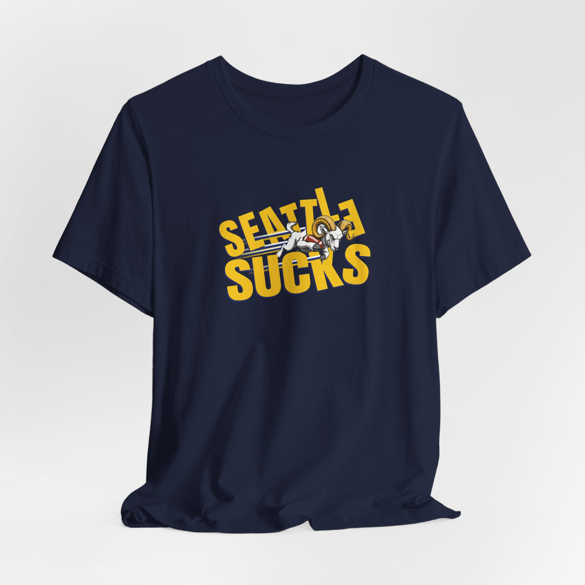 Seattle Sucks (for Los Angeles fans) - Unisex Jersey Short Sleeve Tee