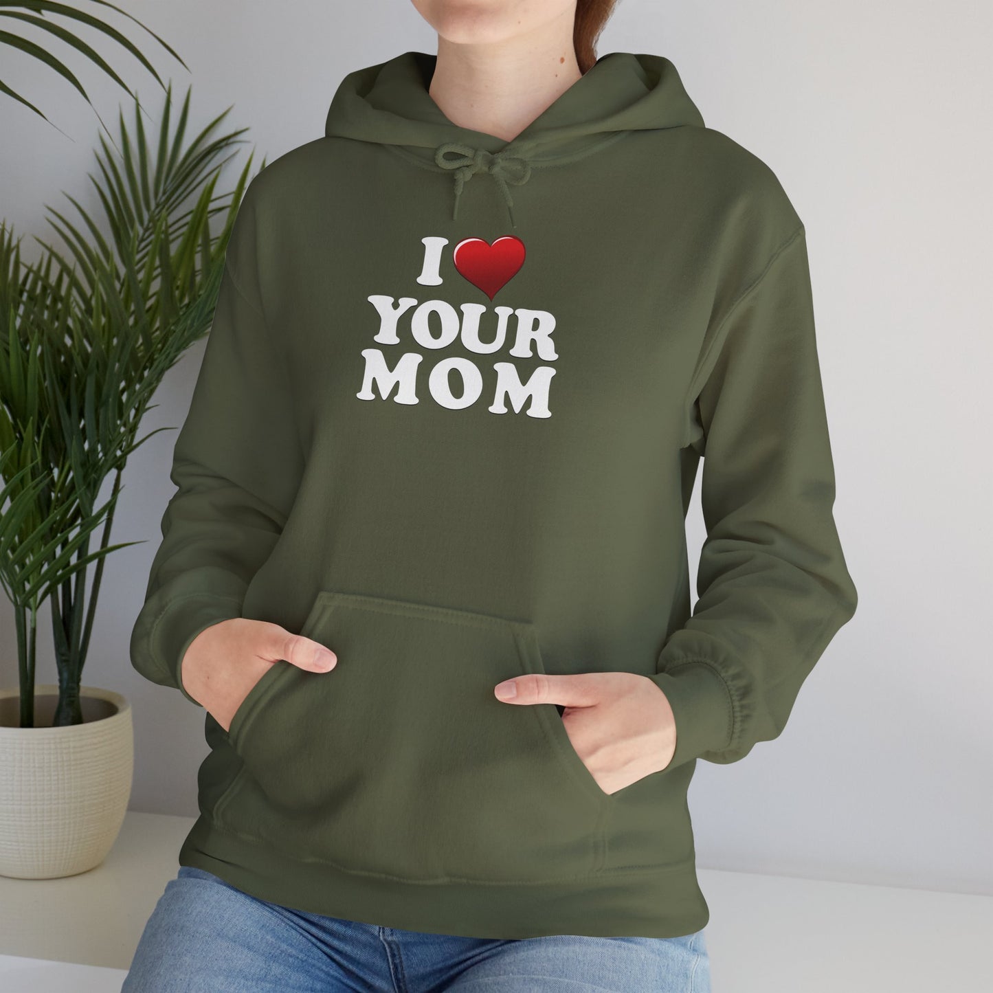 I ♥ Your Mom - Unisex Heavy Blend™ Hooded Sweatshirt