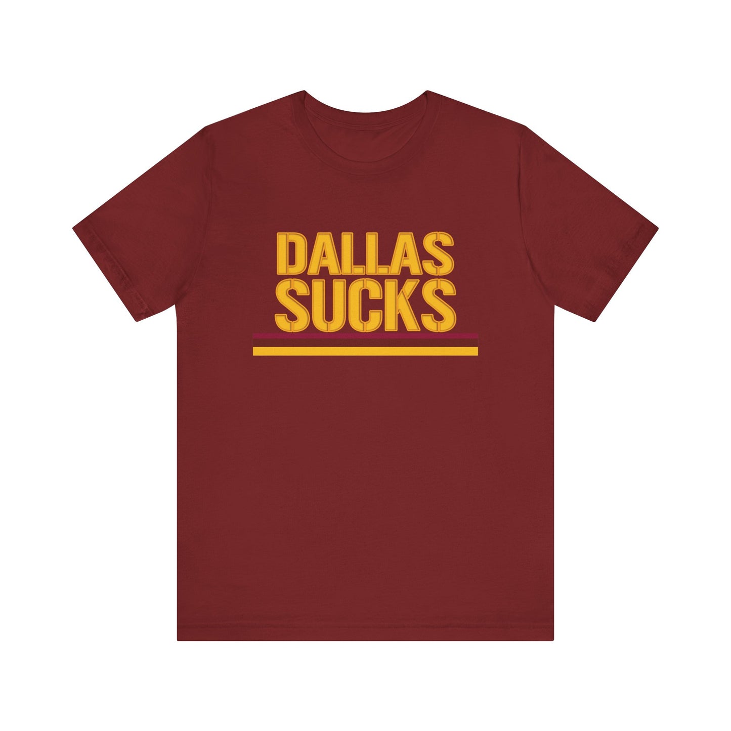 Cowboyz Suck! (for DC fans) - Unisex Jersey Short Sleeve Tee