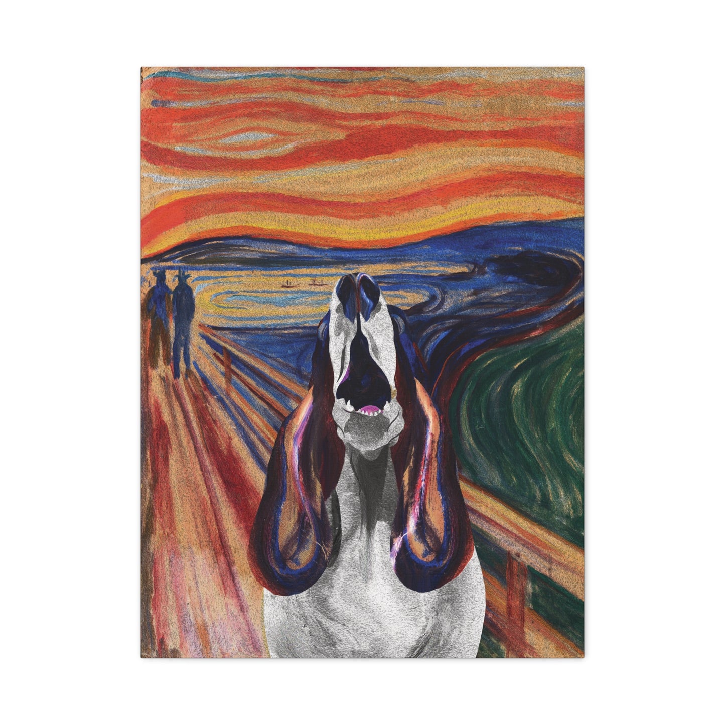 The Howl (The Scream, Basset Hound Parody) - Perfect for Animal Lovers