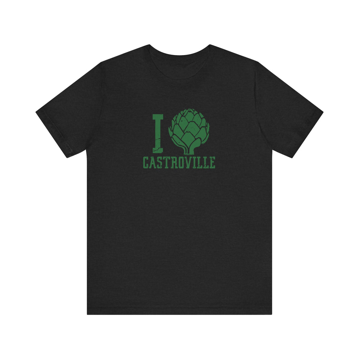 I Heartichoke Castroville (front & back version) - Unisex Jersey Short Sleeve Tee